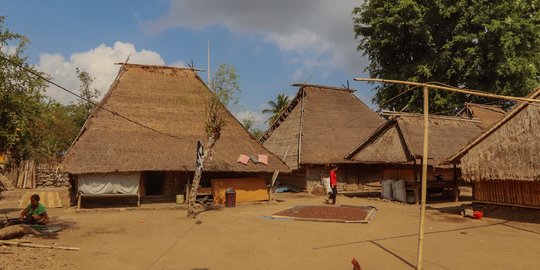 Melihat Konstruksi Rumah Sasak Lombok Tahan Gempa Hingga 7 Sr