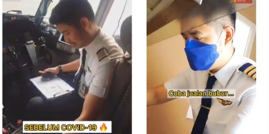 Kisah Pilot Sudah Jarang Terbang, Akhirnya Banting Stir Jualan Bubur Ayam