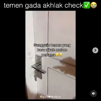 pengantin baru 039digerebek039 ke kamar saat malam pertama