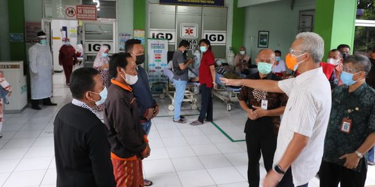 Temukan Pasien Covid Telantar di Jepara, Ganjar Minta Carikan RS Rujukan Lain