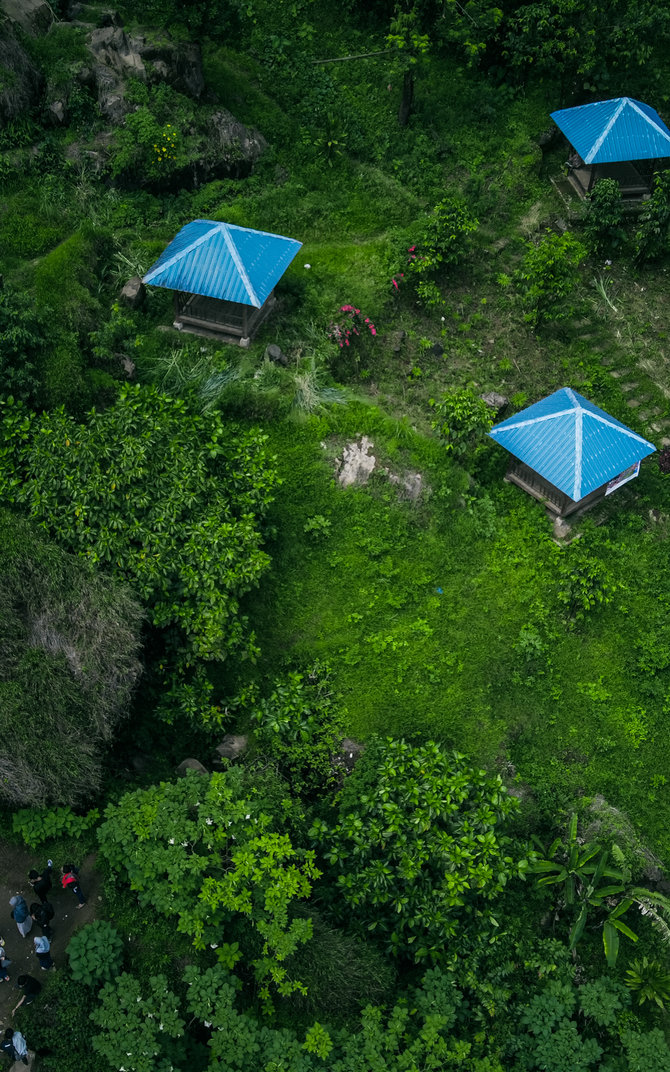 pesona air terjun takapala di gowa