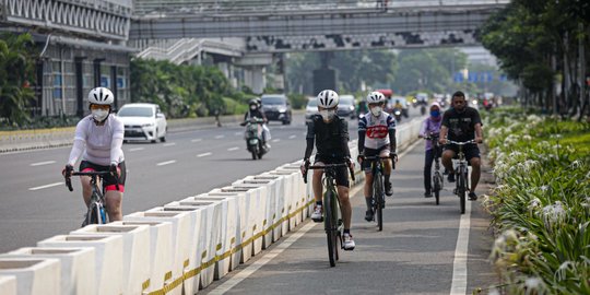 NasDem Minta Kapolri Evaluasi Jalur Sepeda di Jalan Sudirman Thamrin