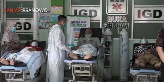 4 Pasien COVID-19 Terlantar di RSUD Jepara, Ini Reaksi Ganjar Pranowo