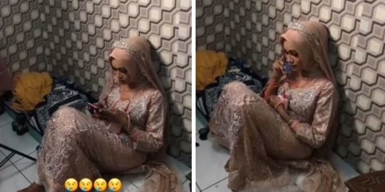 Nangis di Pojokan, Wanita Cantik Gagal Prewedding Ternyata Cowok Balikan sama Mantan