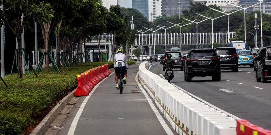 DPRD DKI Fraksi PAN Nilai Rencana Pembongkaran Jalur Sepeda Tidak Bijak