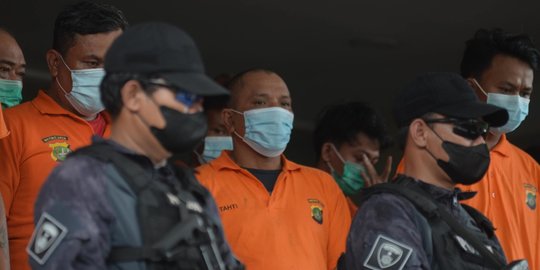 Tampang Preman Pungli Sopir Truk Kontainer Tanjung Priok Saat Dibekuk