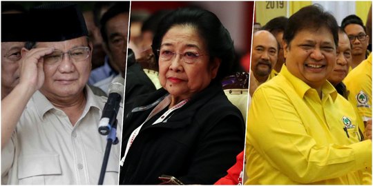 LSI Denny JA: Megawati, Prabowo hingga Airlangga King dan Queen Maker Pilpres 2024
