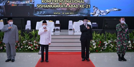 Menhan Prabowo Berharap Hasil Konferensi Nasional Sishankamrata Jadi UU