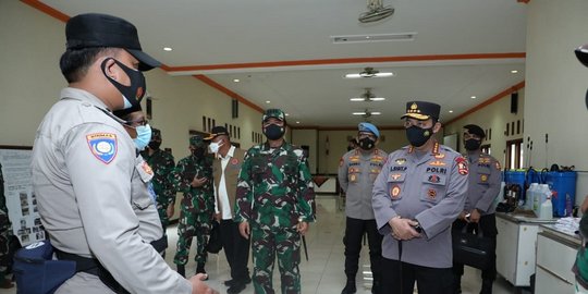 TNI-Polri Lakukan Evaluasi Terkait PPKM di DKI Jakarta