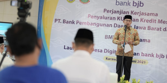 Ridwan Kamil Luncurkan Desa Digital Parakan Binaan Bank bjb di Karawang