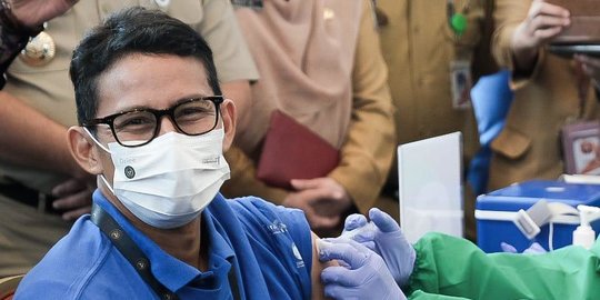 Menparekraf Sandiaga Bantah Kembali Positif Covid-19