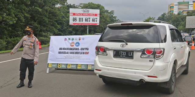 Polresta Bogor Kota Berlakukan Ganjil-Genap Hari Ini