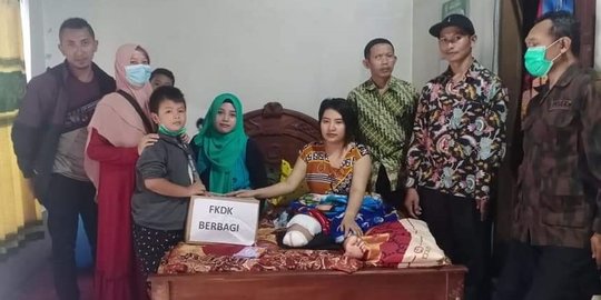 Pandemi Tak Jadi Alasan Difabel Kudus untuk Tetap Berbagi di Tengah Keterbatasan