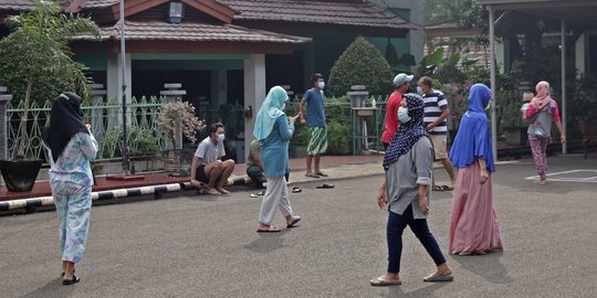 17 Orang Positif Covid-19, Permukiman Warga di Gandaria Jaksel Dilockdown