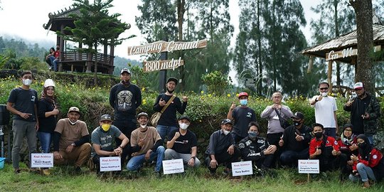 Wonderful Ride Ajak Tora dan Darius Gaungkan Jaga Kebersihan Toilet di Obyek Wisata