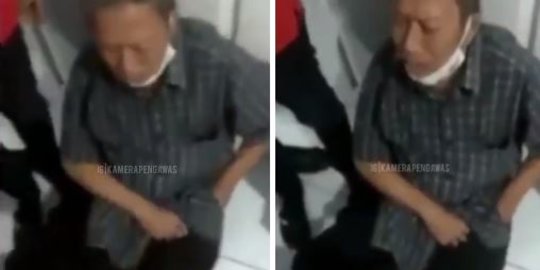 Tega Banget, Pak Tua Dipukuli karena Ketahuan Mencuri Minyak Angin di Mini Market