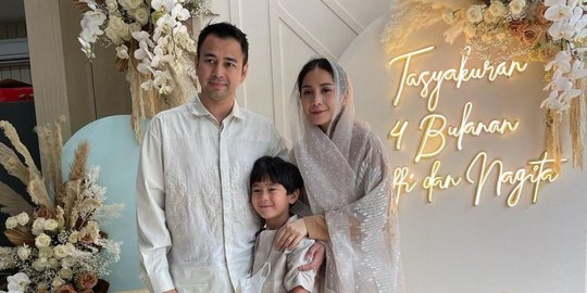 Khidmat, Ini 4 Momen Tasyakuran 4 Bulan Kehamilan Nagita Slavina