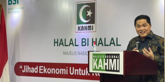 Kuasai Industri Halal, Erick Thohir Ingin Indonesia Keluar dari Zona Nyaman