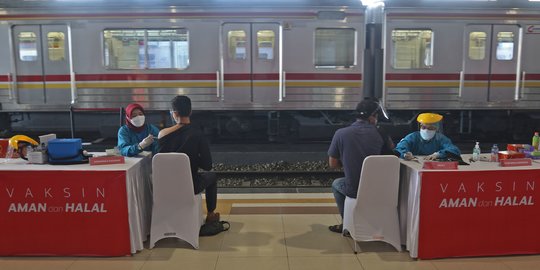 KAI Commuter Lakukan 200 Tes Swab Antigen Acak di 6 Stasiun