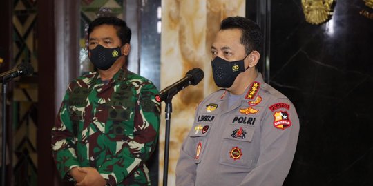 TNI dan Polri Perkuat Empat Pilar untuk Dukung Pelaksanaan PPKM Mikro di Daerah