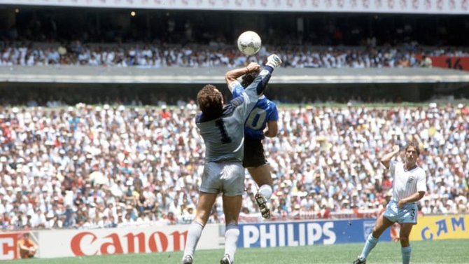 sejarah 22 juni 1986 terciptanya gol tangan tuhan maradona yang melegenda