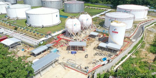 Pembangunan Terminal LPG Pertamina di Wayame Ambon Capai 95 Persen