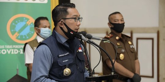 Akui Tak Punya Anggaran, Ini Kata Ridwan Kamil soal Wacana Lockdown