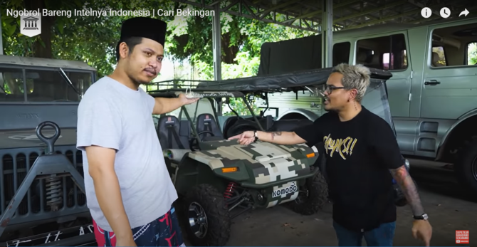 potret koleksi mobil pensiunan jenderal tni au