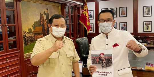 Ingin Komunikasi Intens dengan Prabowo, Ridwan Kamil Minta Jangan Banyak Pintu