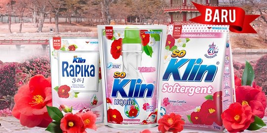 Geliat Tren Korea, SoKlin Luncurkan Lini Experience Korean Camellia
