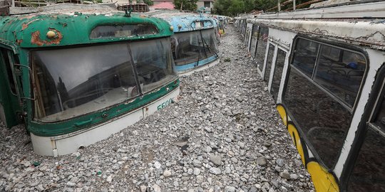 Sisa-Sisa Banjir Bandang di Krimea