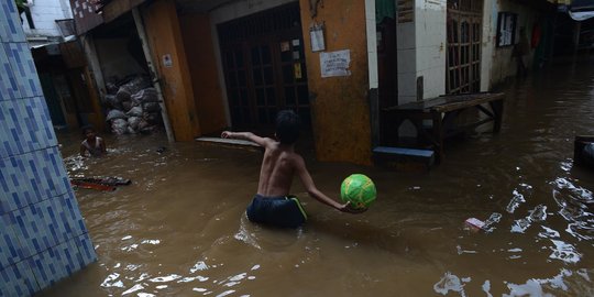 Kali Ciliwung Meluap, Permukiman warga di Kebon Pala Kebanjiran