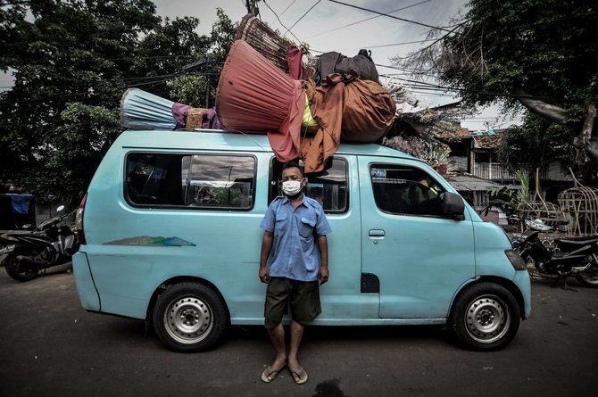 angkot ondel ondel ibu kota