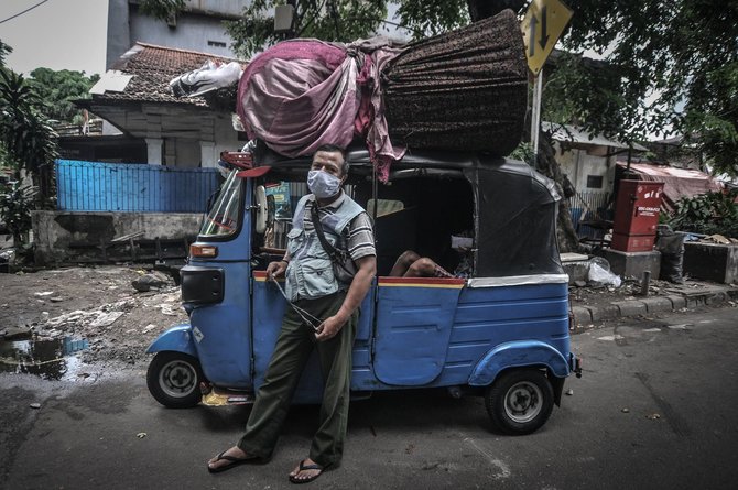 angkot ondel ondel ibu kota