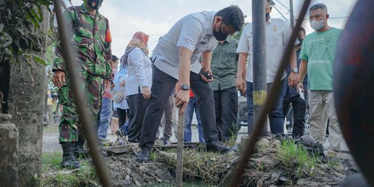 Gercep Atasi Banjir, Bobby Nasution Segera Normalisasi 60 Km Drainase