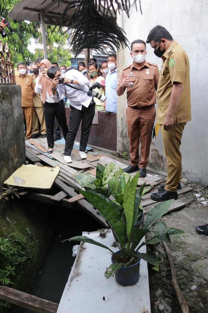 bobby nasution cek kondisi drainase