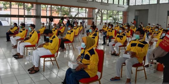 145 Pekerja Migran dari Malaysia Tiba di Bandara Soekarno-Hatta