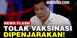VIDEO:Presiden Duterte Ancam Suntikkan Vaksin Babi dan Penjarakan Warga Tolak Vaksin