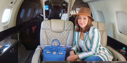 Jemput Suami di Bali, Maia Estianty Ungkap Harga Sewa Private Jet Sekali Terbang