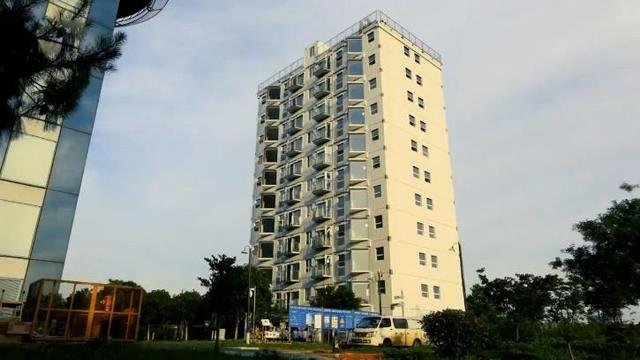 viral begini cerita di balik apartemen 10 lantai yang dibangun hanya dalam 29 jam