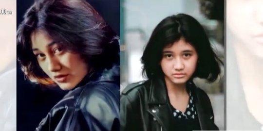 Terharu, Akhirnya Amel yang Mirip Nike Ardilla Bertemu Ibu Nining Ningsihrat