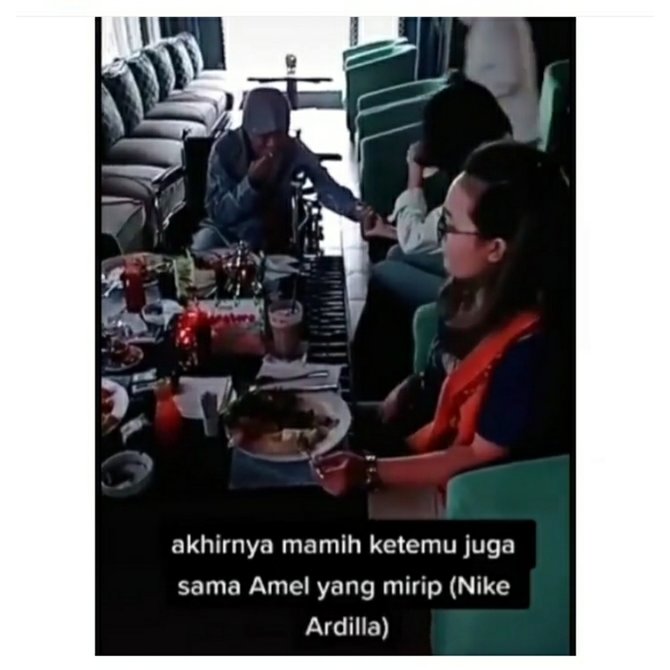 pertemuan amel dan ibunda mendiang nike ardilla