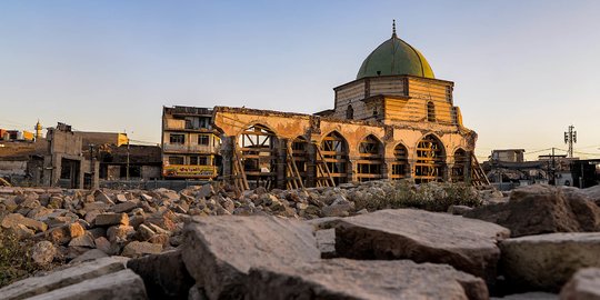 Mengunjungi Masjid Agung Al-Nuri yang Dihancurkan ISIS di Mosul