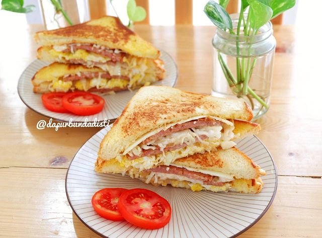 10 resep sandwich telur gurih dan lezat cocok untuk menu sarapan sehat