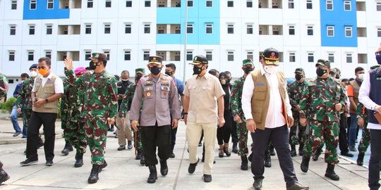 Kapolri dan Panglima TNI Bakal Perkuat Fasilitas Rusun Nagrak Cilincing