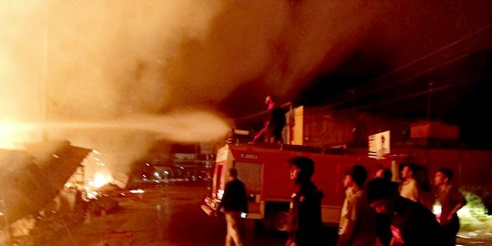 Senin Pagi, Permukiman di Kemayoran Terbakar, Kerugian Ditaksir Hampir Rp1 M