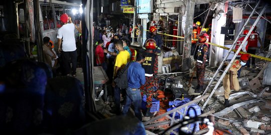 Tujuh Orang Tewas & 50 Terluka dalam Ledakan Pipa Gas di Bangladesh