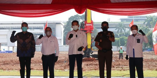 Jaksa Agung Resmikan Pembangunan Kembali Gedung Utama Kejagung