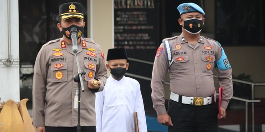 Kisah AMH Diangkat Anak Kapolres Tasikmalaya, Ditolak Warga Sampai Tidur di Polres