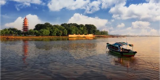 Zuriat Ki Marogan Larang Pemkot Palembang Bangun Wisata Pulau Kemaro Berkonsep Ancol